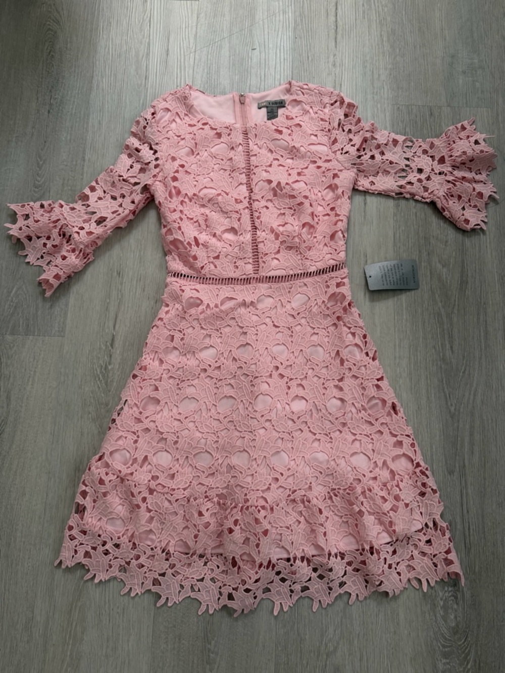 Love by design XS pink lace dress. New